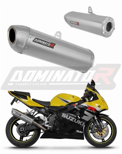 Dominator Εξάτμιση Τελικό S6 S.Steel Suzuki GSXR 1000  2001 – 2004