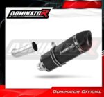 DOMINATOR Εξάτμιση HP1 Black Moto Guzzi Norge 850 2006-2011 | MG001DFBL