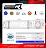 DOMINATOR Εξάτμιση HP3 (Ζεύγος) KTM 990 Super Duke / R 2005-2013 (KT010DF) - Image 6