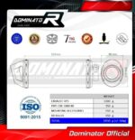 DOMINATOR Εξάτμιση HP3 BLACK Honda CBR 1000RR 2008-2013