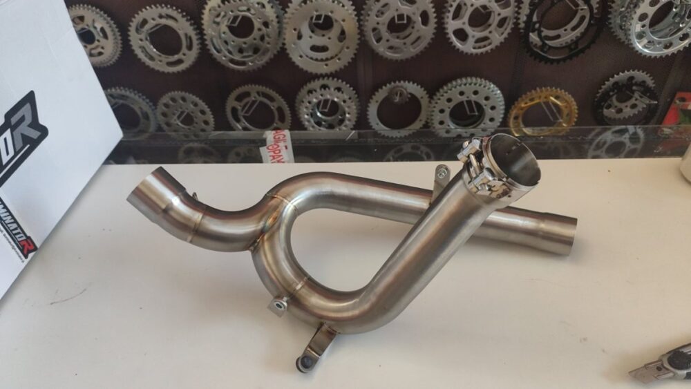 DOMINATOR Down Pipe / Mid Pipe για Ducati Multistrada 950 / 950 S 2017-2020 DU027D - Image 8