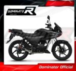 DOMINATOR Ολόσωμη εξάτμιση (Full System) GP1 BLACK Honda CBF 125 2009-2014 - Image 2