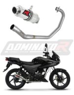 DOMINATOR Ολόσωμη εξάτμιση (Full System) GP1 Honda CBF 125 2009-2014