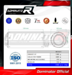DOMINATOR Ολόσωμη Εξάτμιση (Full System) GP Black για BMW F900XR 2020-2026 - Image 5