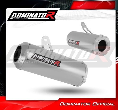 Dominator Εξάτμιση Τελικό GP S.Steel Suzuki GSXR 1000 K1 – K4 2001 – 2004