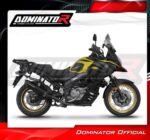 DOMINATOR Εξάτμιση HP6 BLACK για Suzuki DL 650 V-Strom 2017–2025 - Image 4
