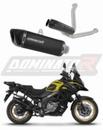 DOMINATOR Εξάτμιση HP6 BLACK για Suzuki DL 650 V-Strom 2017–2025