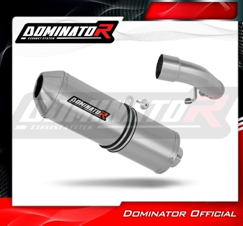 DOMINATOR Εξάτμιση OVR BLACK για Honda VFR 800 Fi 1998-2001