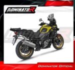 DOMINATOR Εξάτμιση Slip-On P7 για Suzuki DL 650 V-Strom 2017-2025