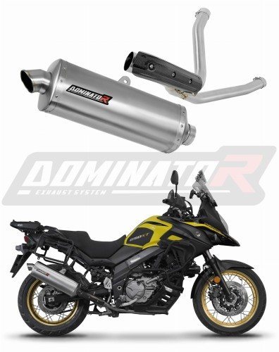 DOMINATOR Εξάτμιση Slip-On P7 για Suzuki DL 650 V-Strom 2017-2025