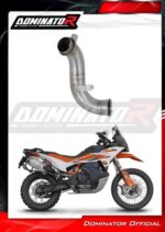 Dominator Κατάργηση Καταλύτη/Decat  S.Steel KTM 890 Adventure 2024 – 2025 Euro5+(Με Αισθητήρα Lamda)