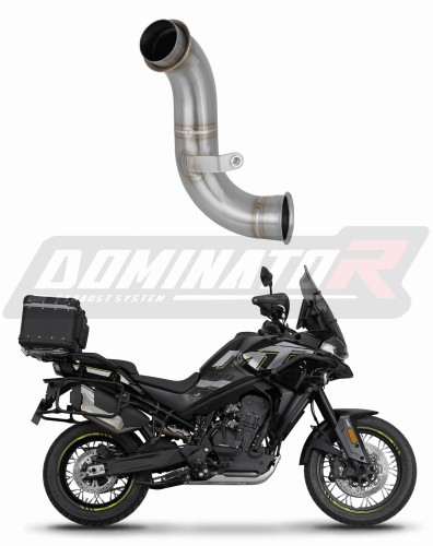 Dominator DECAT Λαιμός Κατάργησης Καταλύτη για CFMOTO 800 MT Explore / Sport / Touring Euro 5 2022–2024 – CF016D