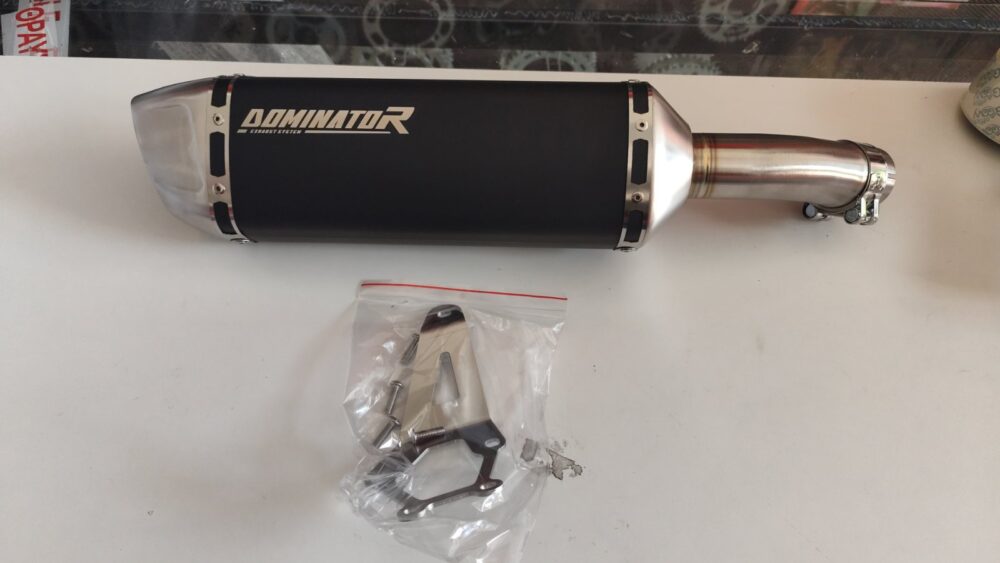 Dominator Εξάτμιση Τελικό S6 Black Honda Hornet 750 2024 – 2025