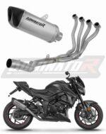 Dominator Ολόσωμη Εξάτμιση HP6 Titanium/Carbon End Suzuki GSX-S 750 2017 - 2020 Με Σιγαστήρα