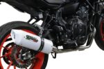 Gpr Ολόσωμη Εξάτμιση Albus Ceramic White Yamaha MT-07 2021 – 2024 E5