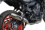 Gpr Ολόσωμη Εξάτμιση DeepTone S.Steel Yamaha MT-07 2021 – 2024 E5