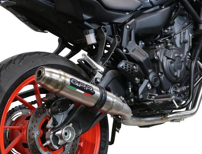 Gpr Ολόσωμη Εξάτμιση DeepTone S.Steel Yamaha MT-07 2021 – 2024 E5