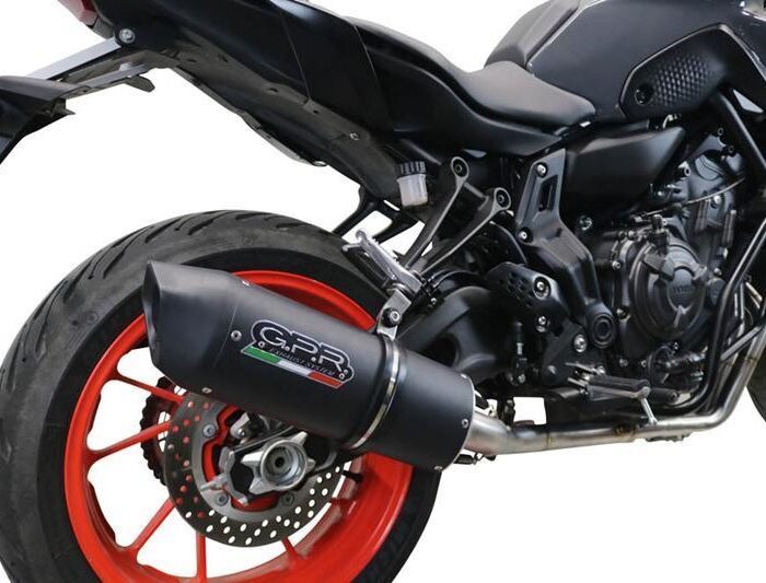 Gpr Ολόσωμη Εξάτμιση Furore Evo4 Black Yamaha MT-07 2021 – 2024 E5