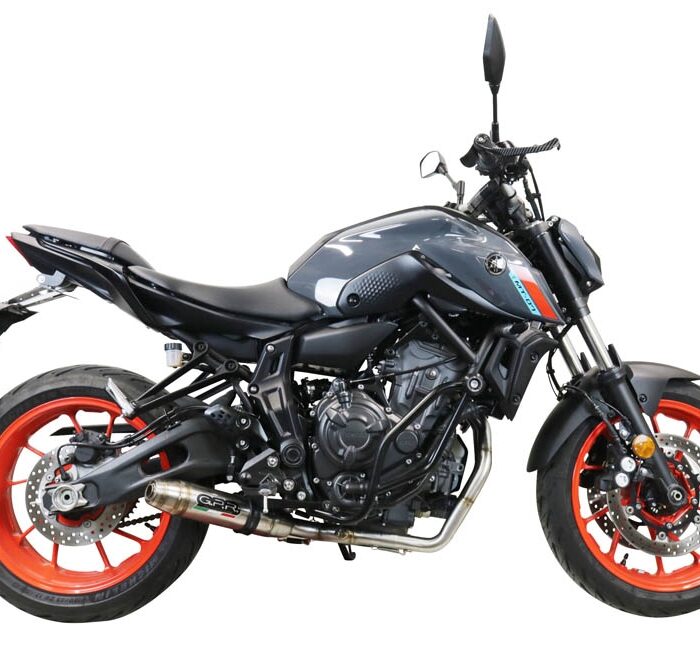 Gpr Ολόσωμη Eξάτμιση (χαμηλής θέσης-κάτω από τον κινητήρα) Deeptone Inox για Yamaha MT-07 2021 – 2024 E5