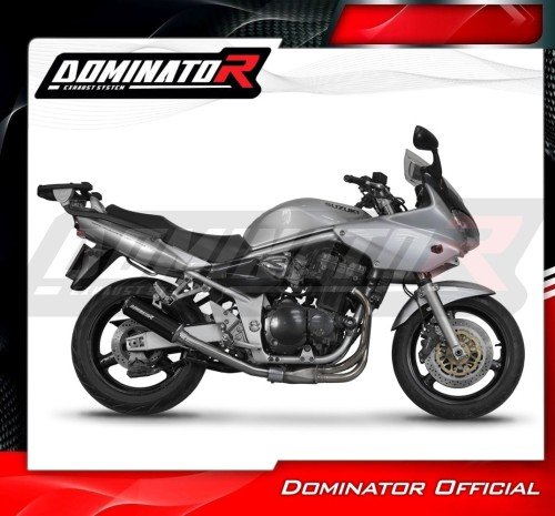 Dominator Εξάτμιση Τελικό GP Black Suzuki GSF BANDIT 1200 2001 – 2005