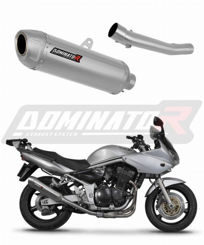 Dominator Εξάτμιση Τελικό S6 S.Steel Suzuki GSF BANDIT 1200 2001 – 2005