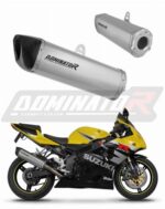 Dominator Εξάτμιση HP6 Titanium/Carbon End Suzuki GSXR 600/750 2001 – 2005