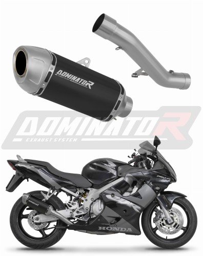 Dominator Εξάτμιση Τελικό S6 Short Black Honda CBR 600  F4i 2001 – 2006