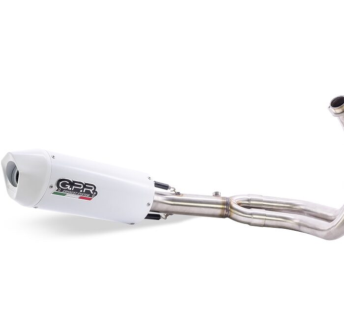 Gpr Ολόσωμη Εξάτμιση Albus Ceramic White  Kawasaki ER6/N/F 2012 – 2016