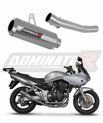 Dominator Εξάτμιση Τελικό GP S.Steel Suzuki GSF BANDIT 600  2000 – 2004 Με Σιγαστήρα (DB Killer)