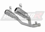 Dominator Εξατμίσεις  Διπλά Τελικά GPS S.Steel  Suzuki GSXR 1000 2009-2011 K9-K11