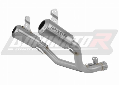 Dominator Εξατμίσεις  Διπλά Τελικά GPS S.Steel  Suzuki GSXR 1000 2009-2011 K9-K11