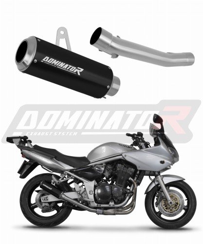 Dominator Εξάτμιση Τελικό GP Black Suzuki GSF BANDIT 600  2000 – 2004 Με Σιγαστήρα (DB Killer)