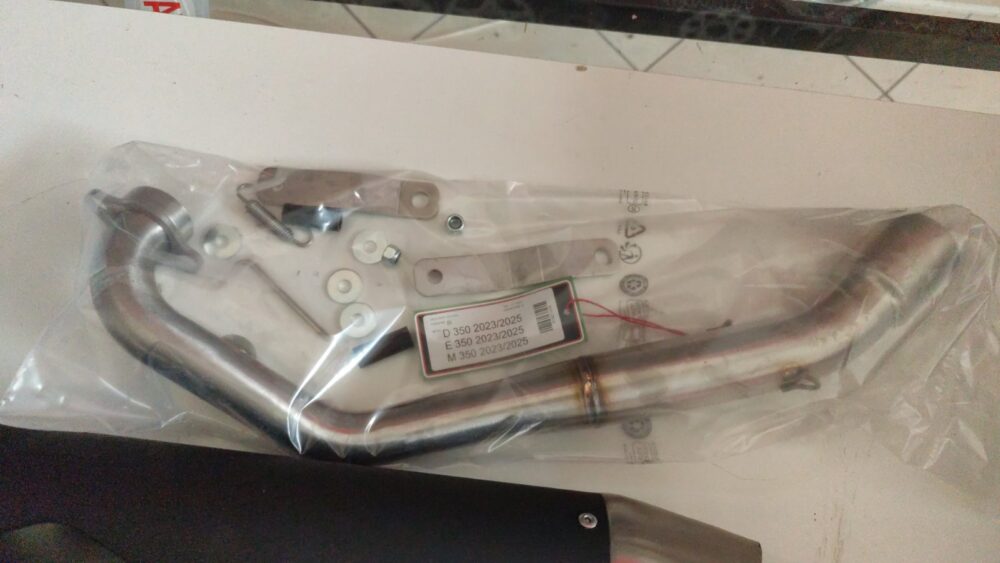 Gpr Ολόσωμη Εξάτμιση Furore-X Scooter Black Zontes 350D 2023 – 2025