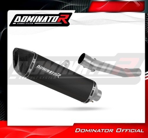 Dominator Εξάτμιση Τελικό HP6 Black/Carbon End Suzuki GSF BANDIT 600  2000 – 2004 Με Προδιαγραφές Θορύβου