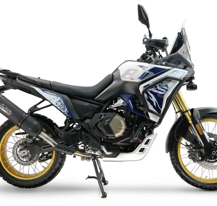 Gpr Εξάτμιση Τελικό Furore-X Titanium Black Voge DS 800 Rally 2025 – 2026 E5