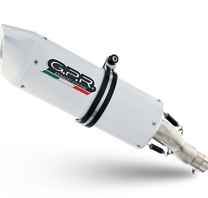 Gpr Ολόσωμη Eξάτμιση Albus Ceramic White Yamaha MT-07 2017 – 2020 E4