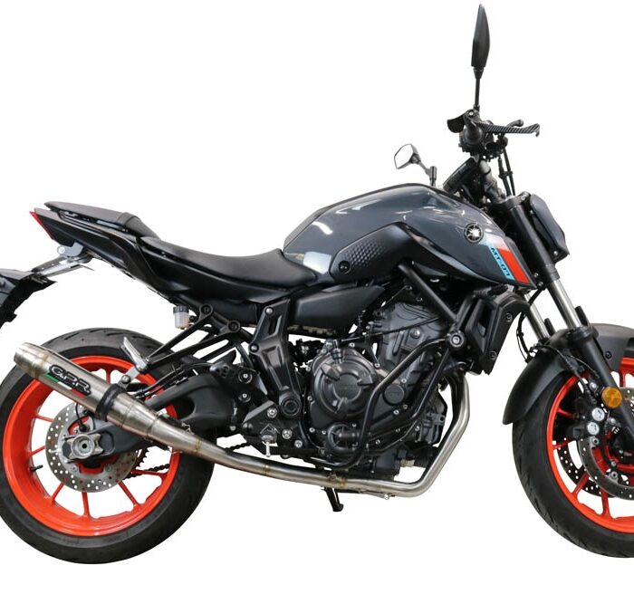 Gpr Ολόσωμη Eξάτμιση DeepTone S.Steel Yamaha MT-07 2014 – 2016 E3