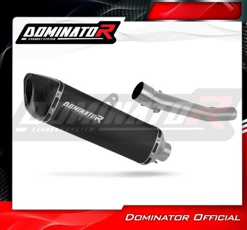 Dominator Εξάτμιση Τελικό HP6 Black/Carbon End Suzuki GSF BANDIT 1200 2001 – 2005 Με Προδιαγραφές Θορύβου