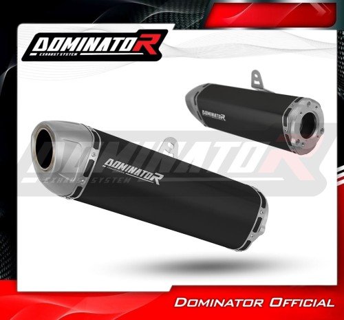 Dominator Εξάτμιση S6 Black Suzuki GSXR 600/750 2001 – 2005
