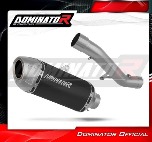 Dominator Εξάτμιση Τελικό S6 Short Black Honda CBR 600  F4i 2001 – 2006
