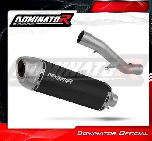 Dominator Εξάτμιση Τελικό S6 Black Honda CBR 600  F4i 2001 – 2006