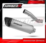 Dominator Εξάτμιση Τελικό HP6 Titanium/Carbon End Honda CBR 600  F4i 2001 – 2006