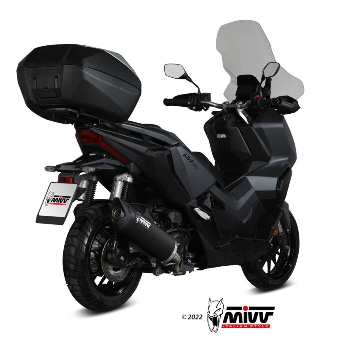 Mivv Εξάτμιση Τελικό Mover Black Honda ADV 350 2022 – 2024