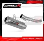 Dominator Εξάτμιση Τελικό GP S.Steel Suzuki GSF BANDIT 600  2000 – 2004 Με Σιγαστήρα (DB Killer)
