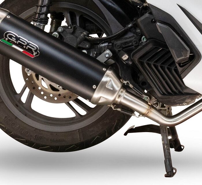 Gpr Ολόσωμη Εξάτμιση Furore-X Scooter Black Zontes 350D 2023 – 2025