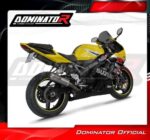 Dominator Εξάτμιση GP S.Steel Suzuki GSXR 600/750 2001 – 2005