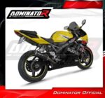 Dominator Εξάτμιση GP Black Suzuki GSXR 600/750 2001 – 2005