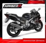 Dominator Εξάτμιση Τελικό S6 S.Steel Honda CBR 600  F4i 2001 – 2006