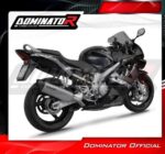 Dominator Εξάτμιση Τελικό HP6 Titanium/Carbon End Honda CBR 600  F4i 2001 – 2006