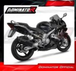 Dominator Εξάτμιση Τελικό HP6 Black/Carbon End Honda CBR 600  F4i 2001 – 2006